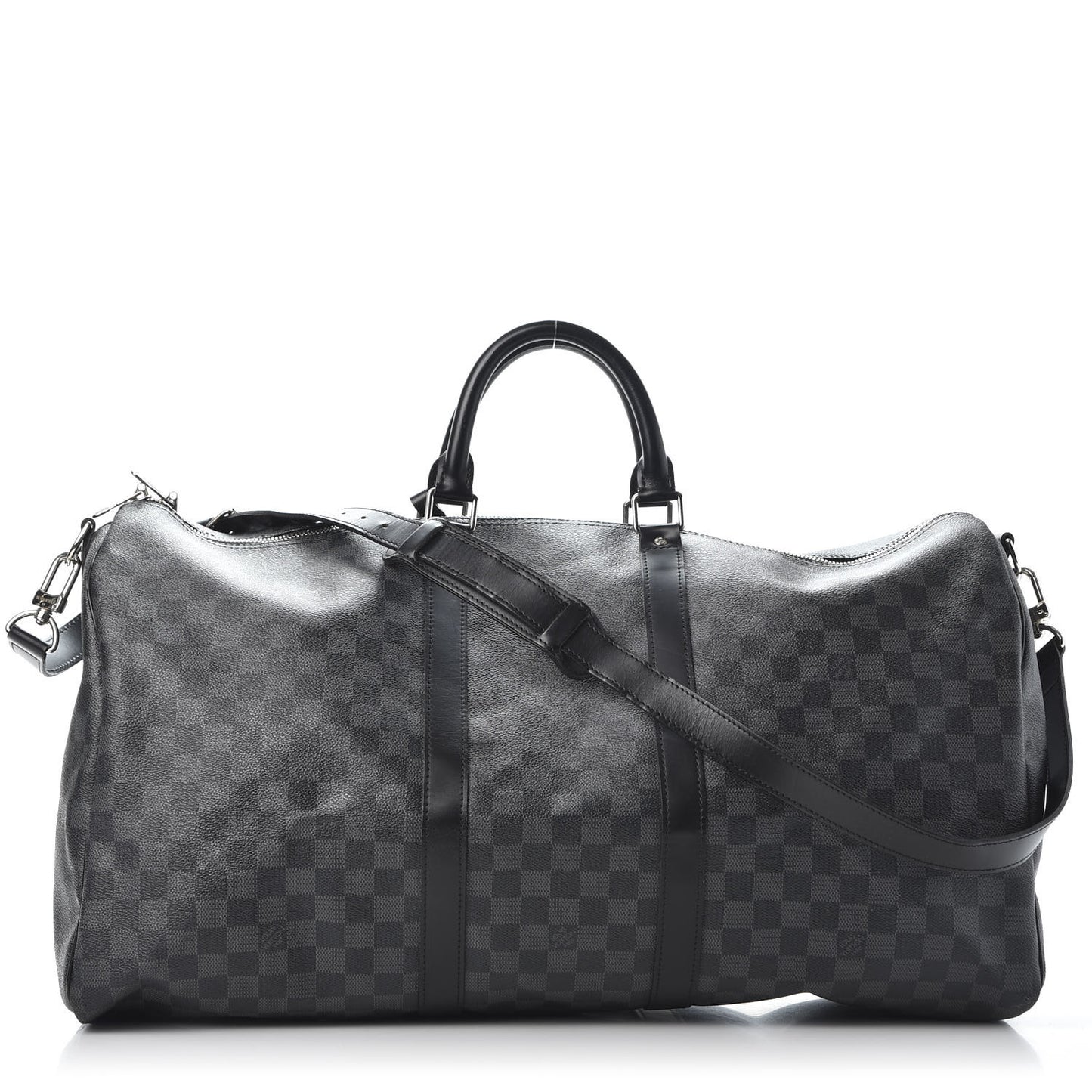 Damier Graphite Keepall Bandouliere 55