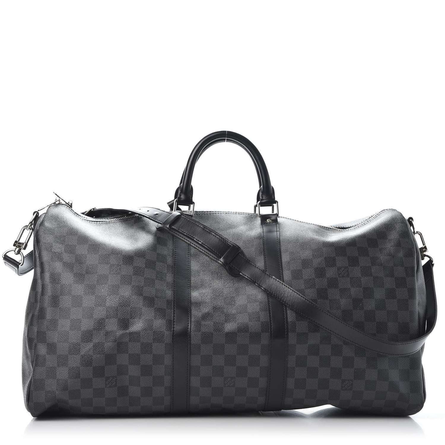 Louis Vuitton Damier Graphite Keepall Bandouliere 55 1 of 10