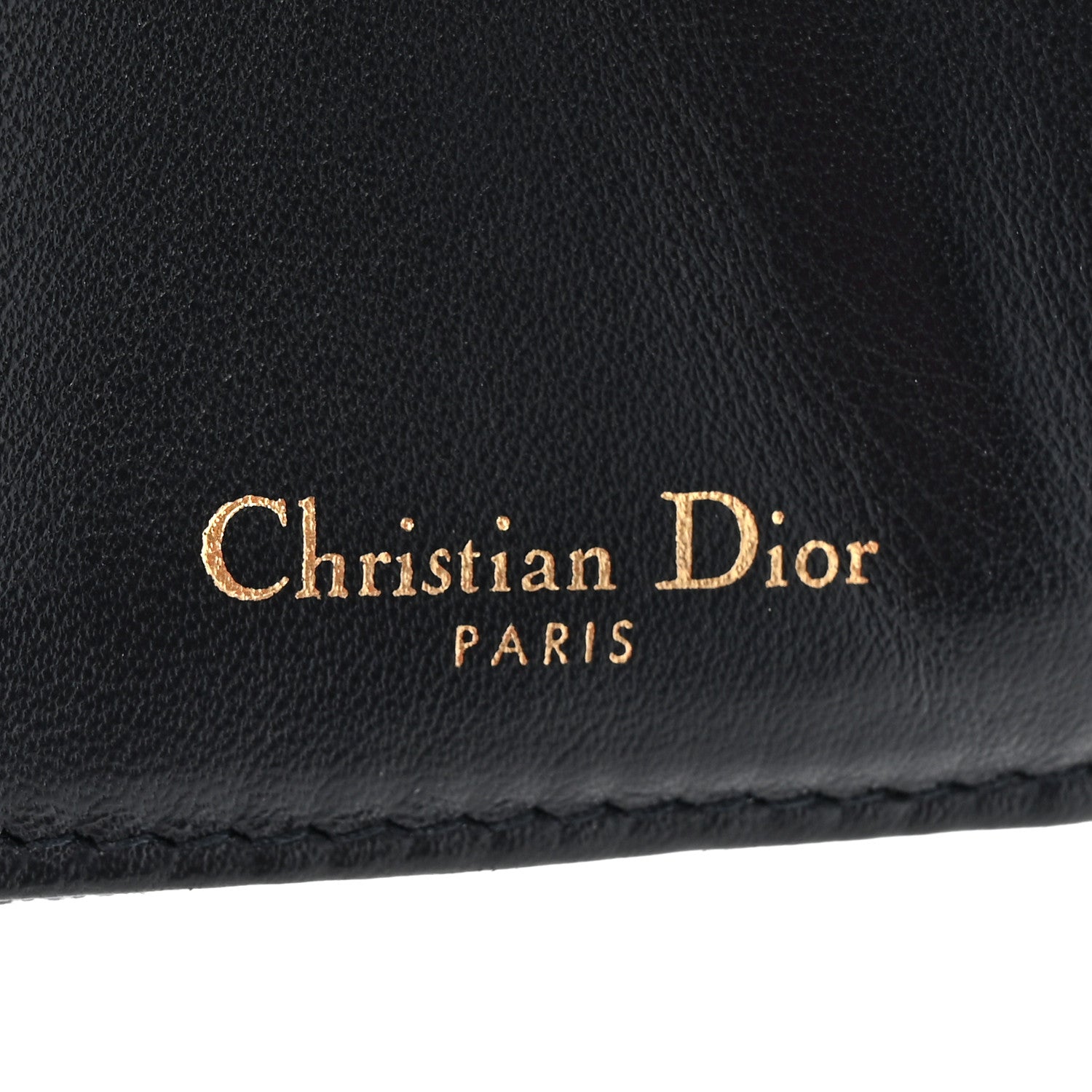 Christian Dior Oblique Saddle Lotus Wallet Blue 7 of 13