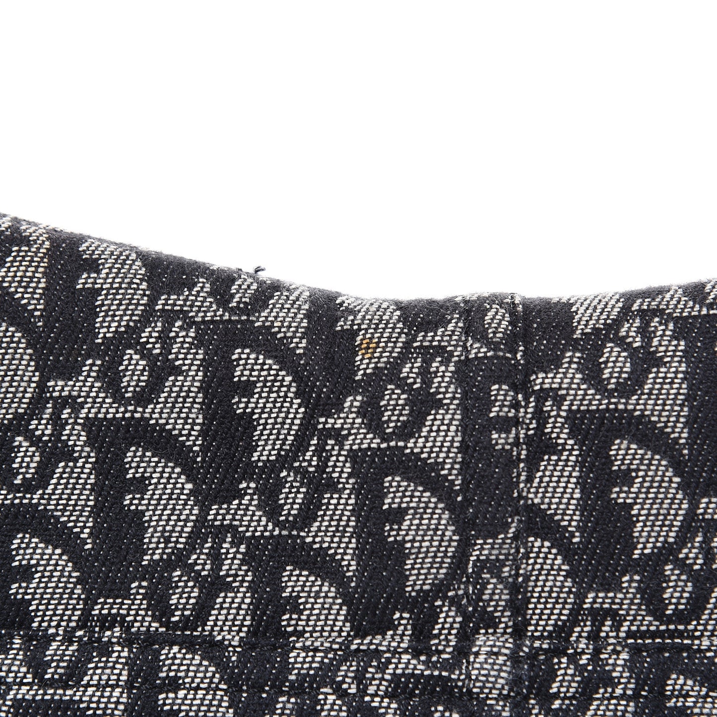Monogram Flap Messenger Navy Blue