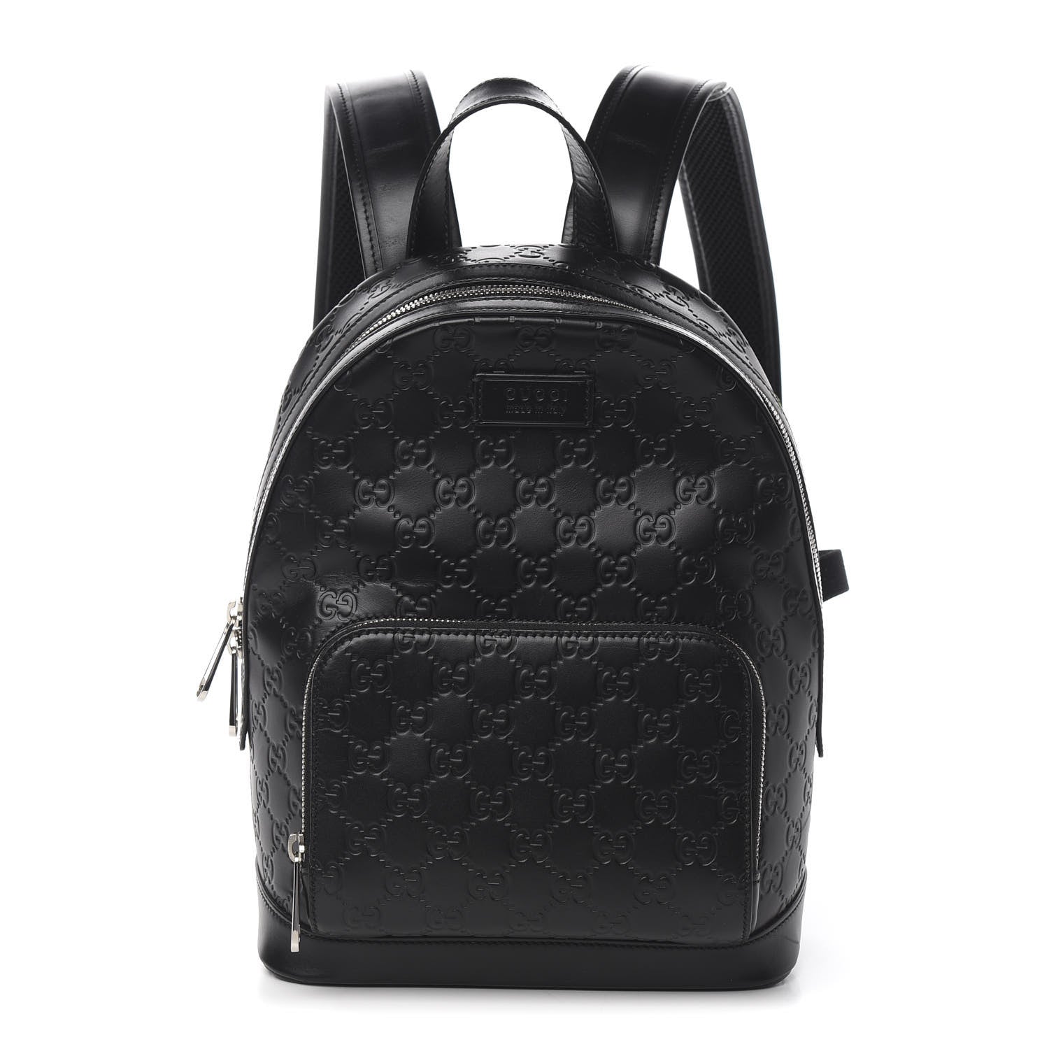 Gucci Guccissima Signature Small Day Backpack Black 1 of 11