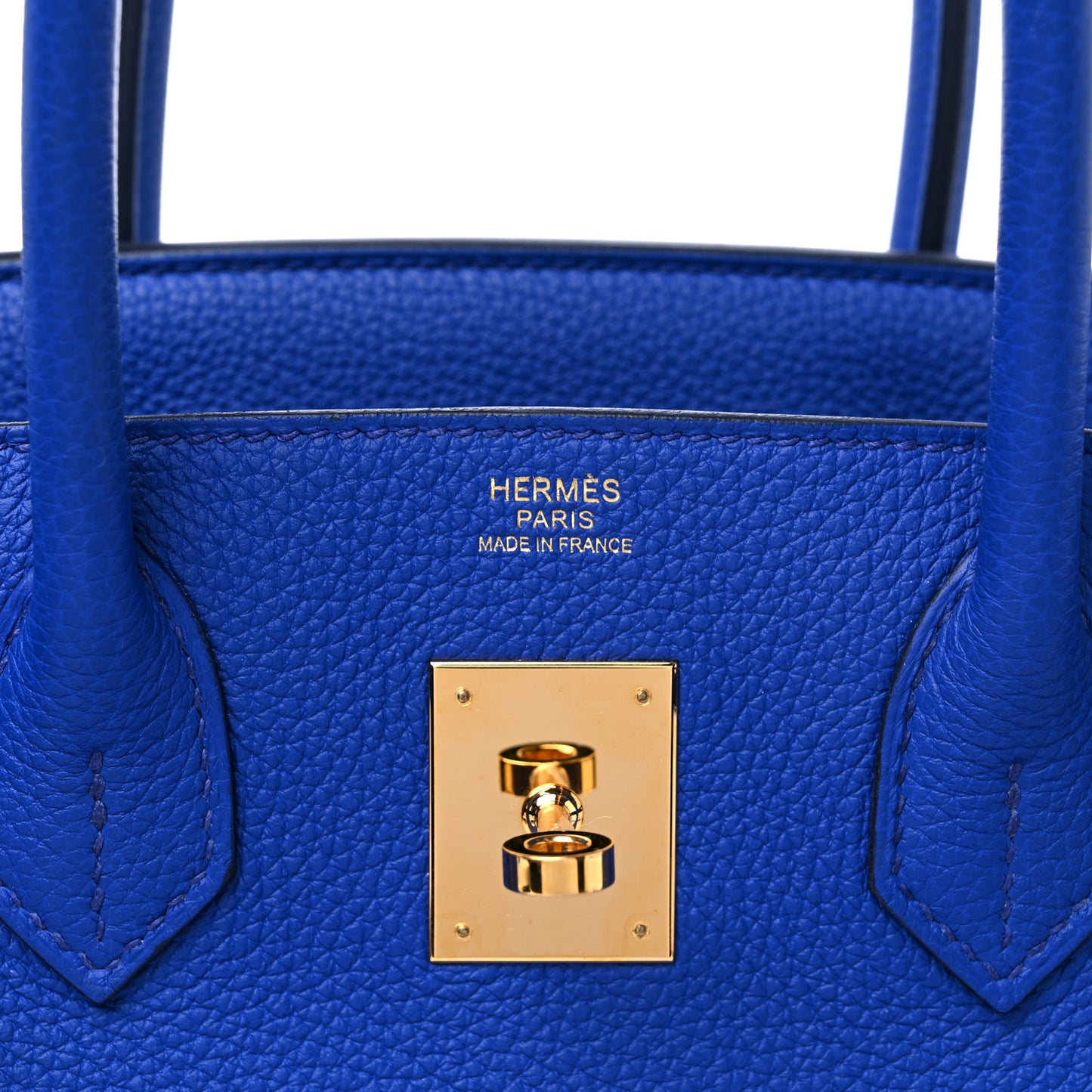 Togo Birkin 30 Bleu Royal