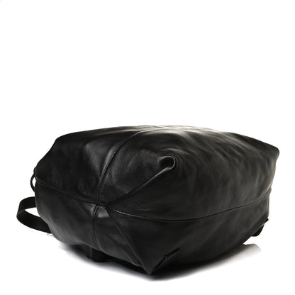 Saint Laurent Lambskin Drawstring Backpack Black 3 of 14
