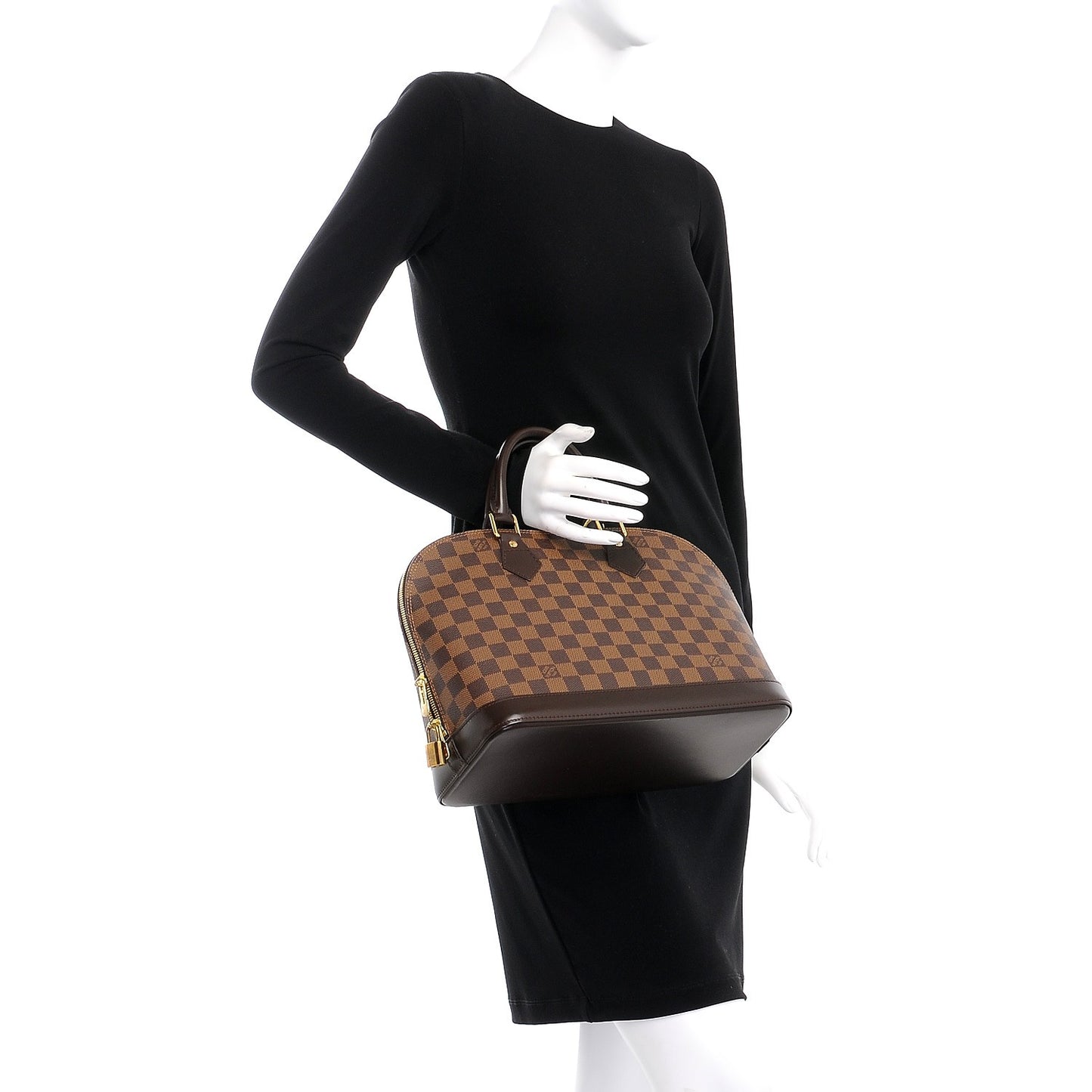 Damier Ebene Alma PM