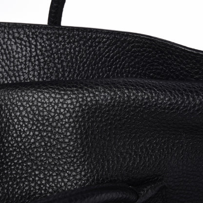 Burberry London Grainy Calfskin Medium Baynard Tote Black 7 of 8