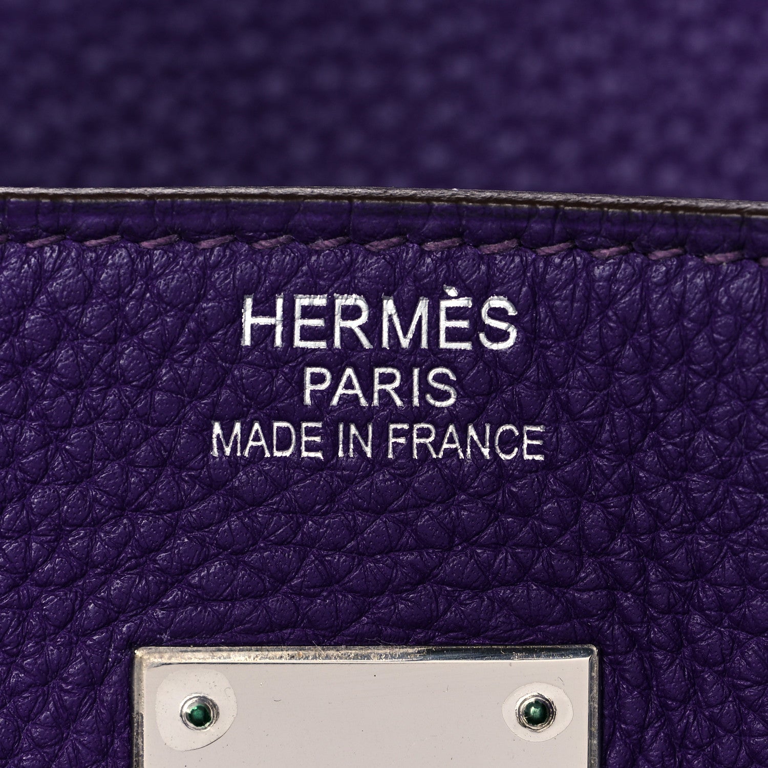 Hermes Togo Birkin 40 Iris 24 of 33