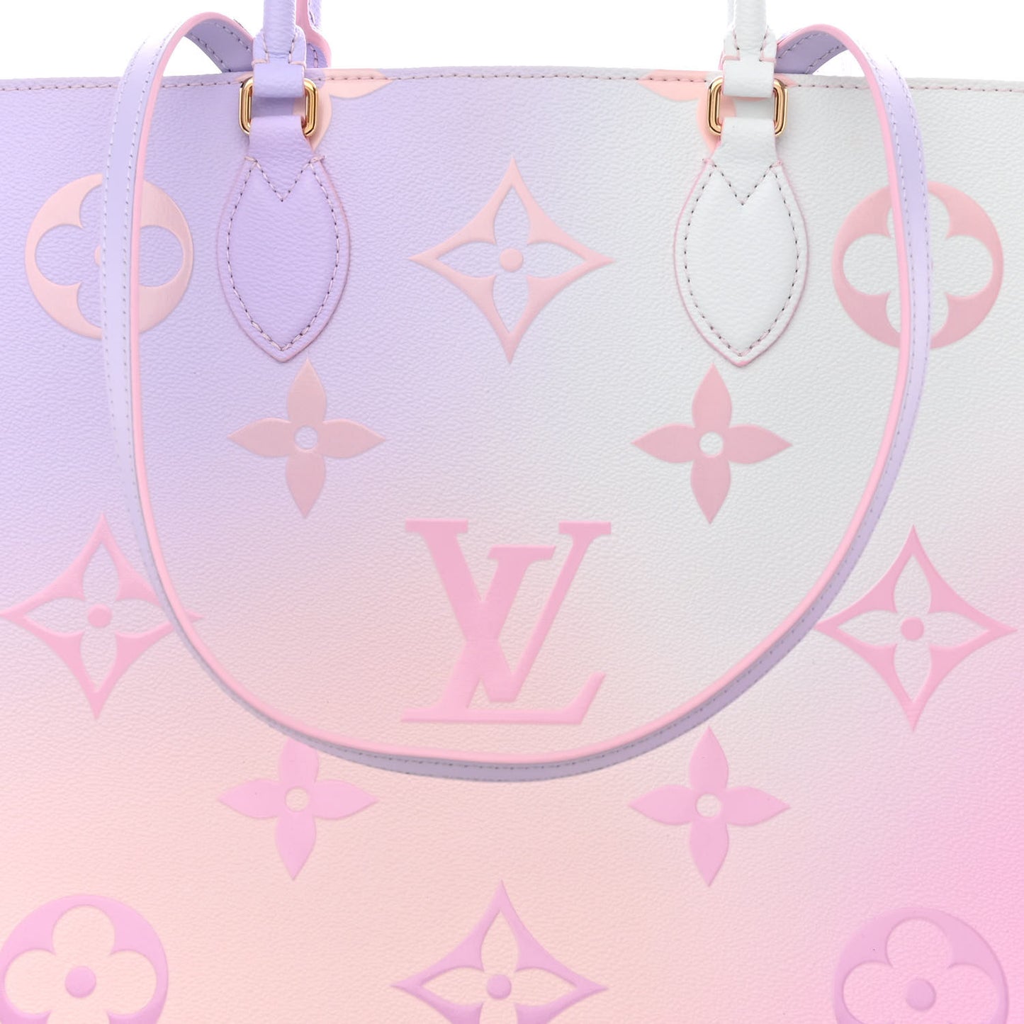 Monogram Giant Spring In The City Onthego GM Sunrise Pastel