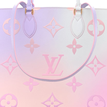 Louis Vuitton Monogram Giant Spring In The City Onthego GM Sunrise Pastel 7 of 9
