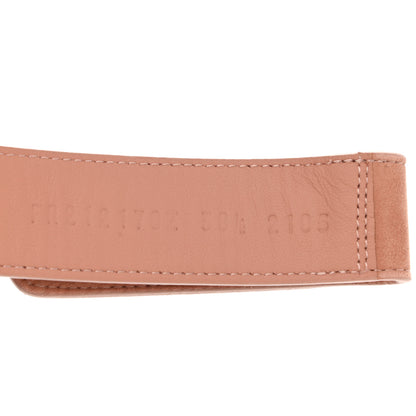 Hermes Suede Goatskin Woolskin Womens Chypre Sandals 38.5 Rose Aube 9 of 10