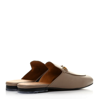 Gucci Malaga Kid Womens Princetown Slippers 39 Mud 3 of 4