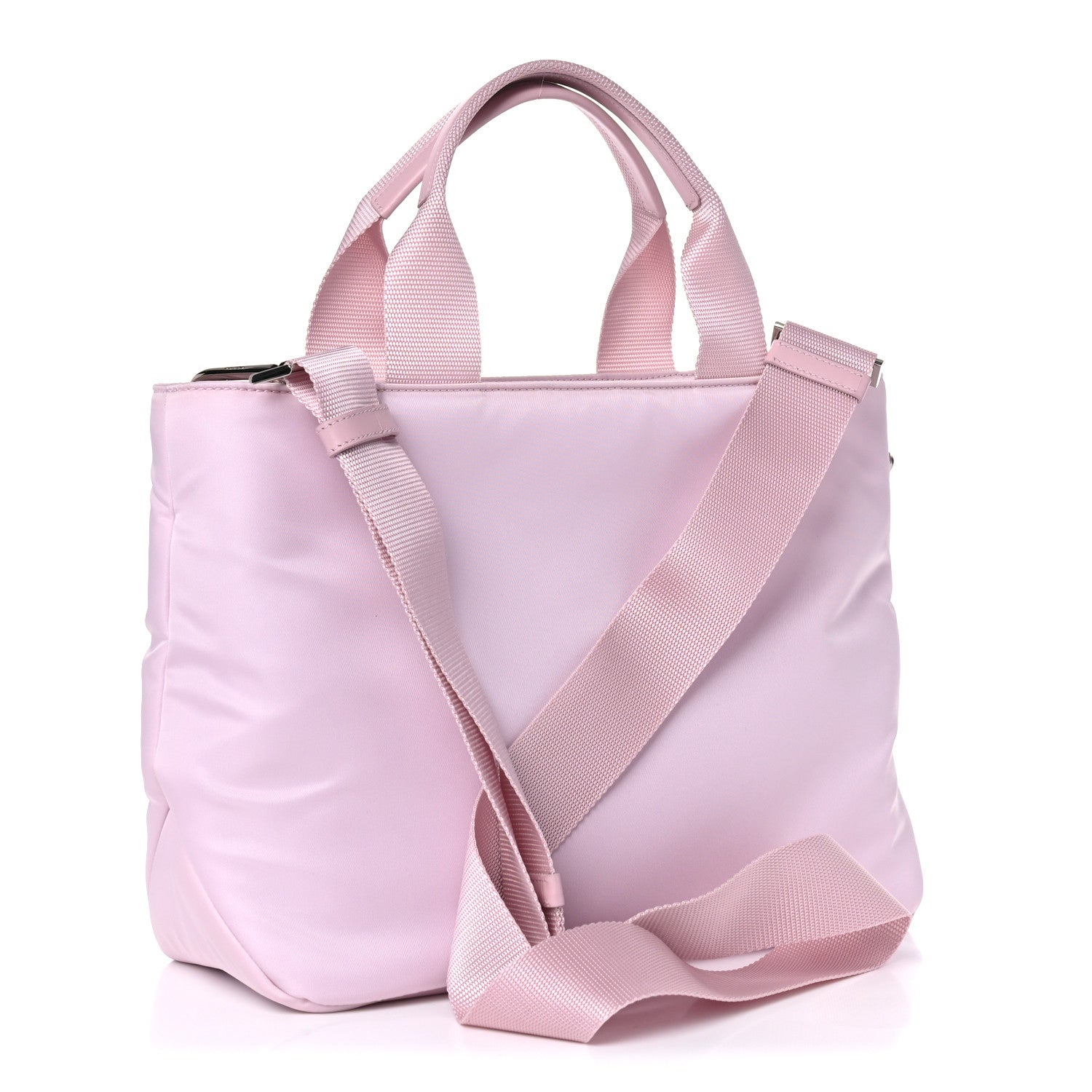 Prada Nylon Vela Shopping Bag Alabastro 3 of 10