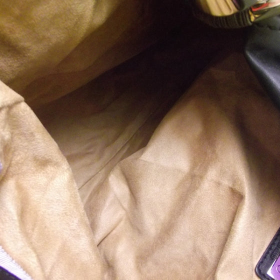 Nappa Leather Saba Hobo Black