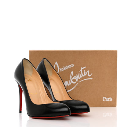 Christian Louboutin Kid Simple 100 Pumps 37 Black 10 of 10