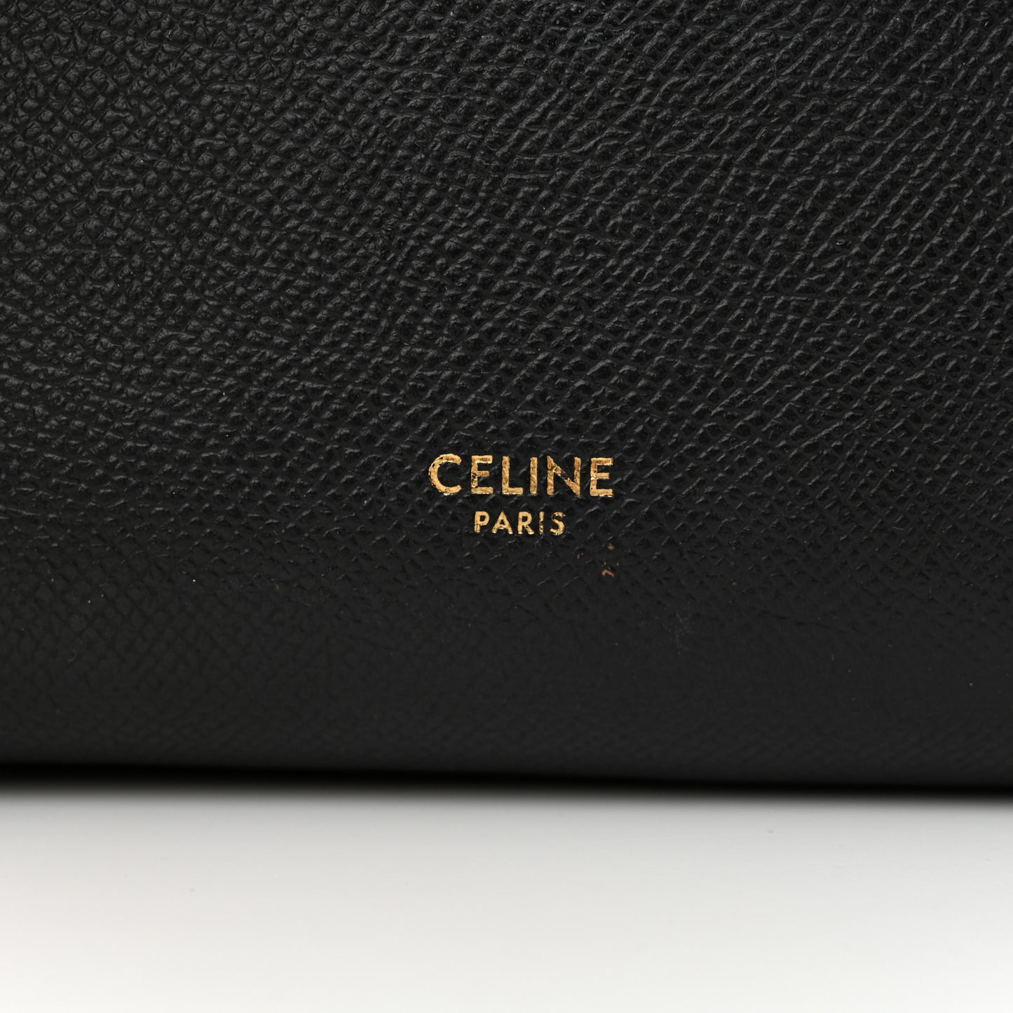 Grained Calfskin Pico Belt Bag Black