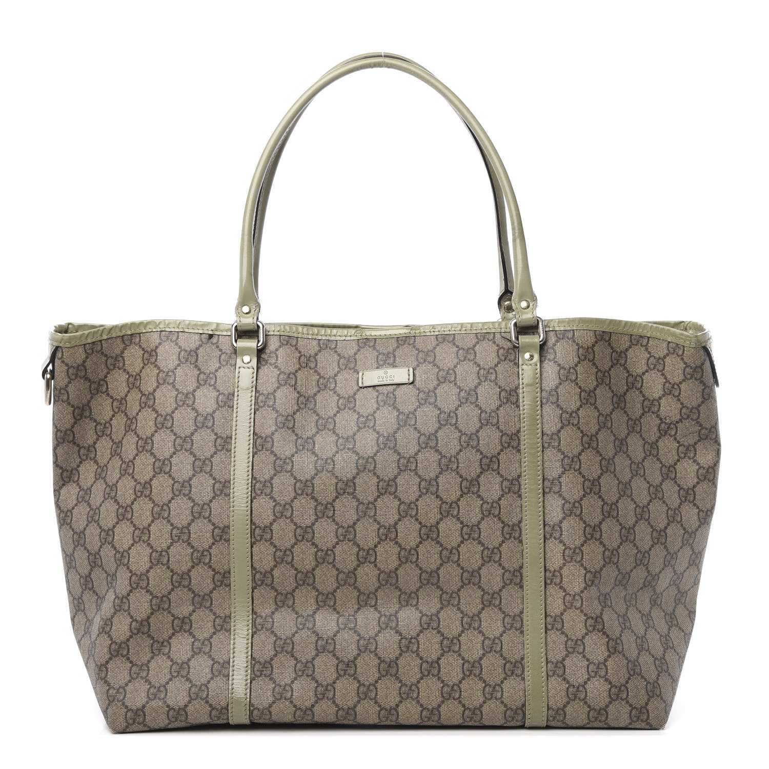 Gucci GG Plus Monogram Large Joy Tote Green 1 of 20