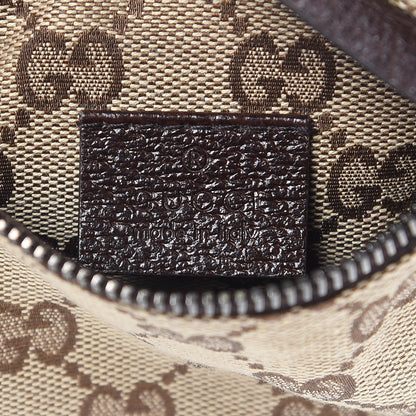 Gucci Monogram Web Belt Bag Dark Brown 6 of 8