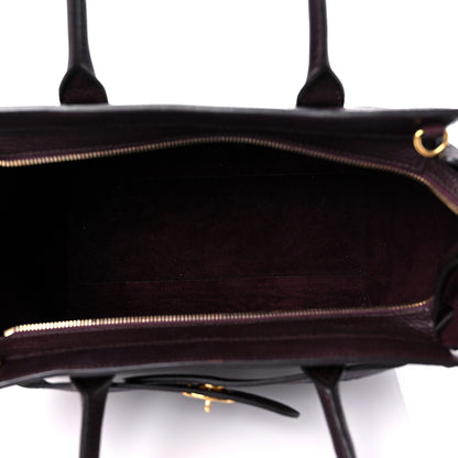 Mulberry Grain Vegetable Tanned Calfskin Small Zipped Bayswater Oxblood 5 of 15