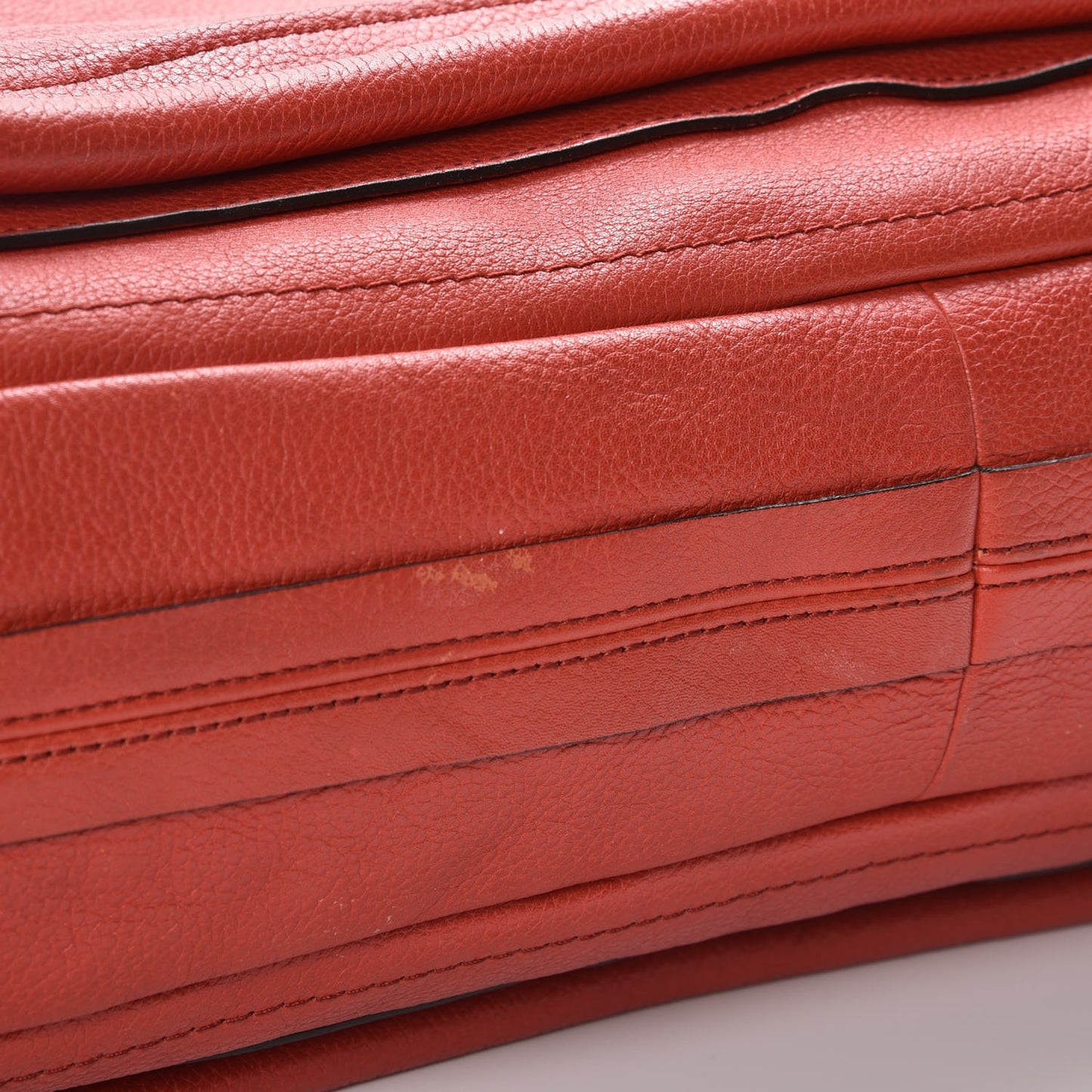 Calfskin Large Paraty Paprika Red