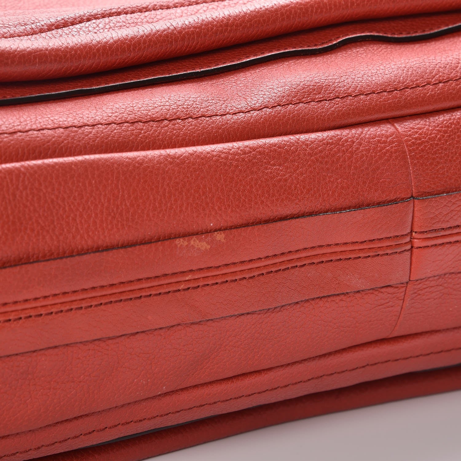 Chloe Calfskin Large Paraty Paprika Red 14 of 15