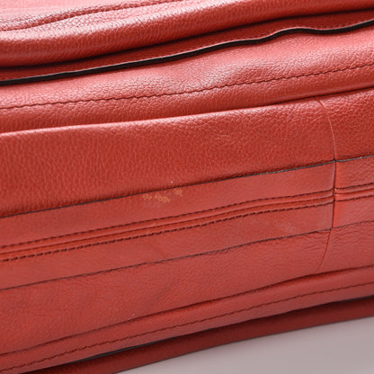 Chloe Calfskin Large Paraty Paprika Red 14 of 15