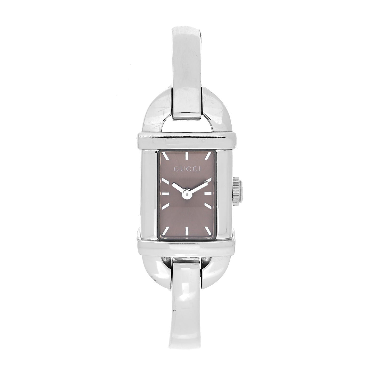 Gucci Stainless Steel 16mm 6800L Quartz Watch Brown 1 of 5
