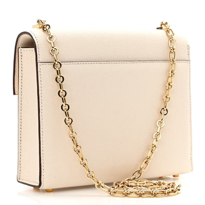 Hermes Chevre Mysore Mini Verrou Chaine Bag Nata 3 of 11