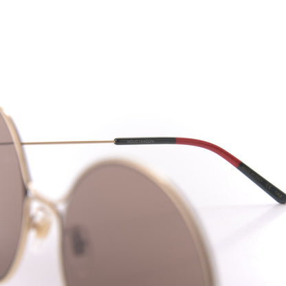 Gucci Round Sunglasses GG0395S Red Green 6 of 8