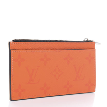 Louis Vuitton Taigarama Coin Card Holder Orange 3 of 7