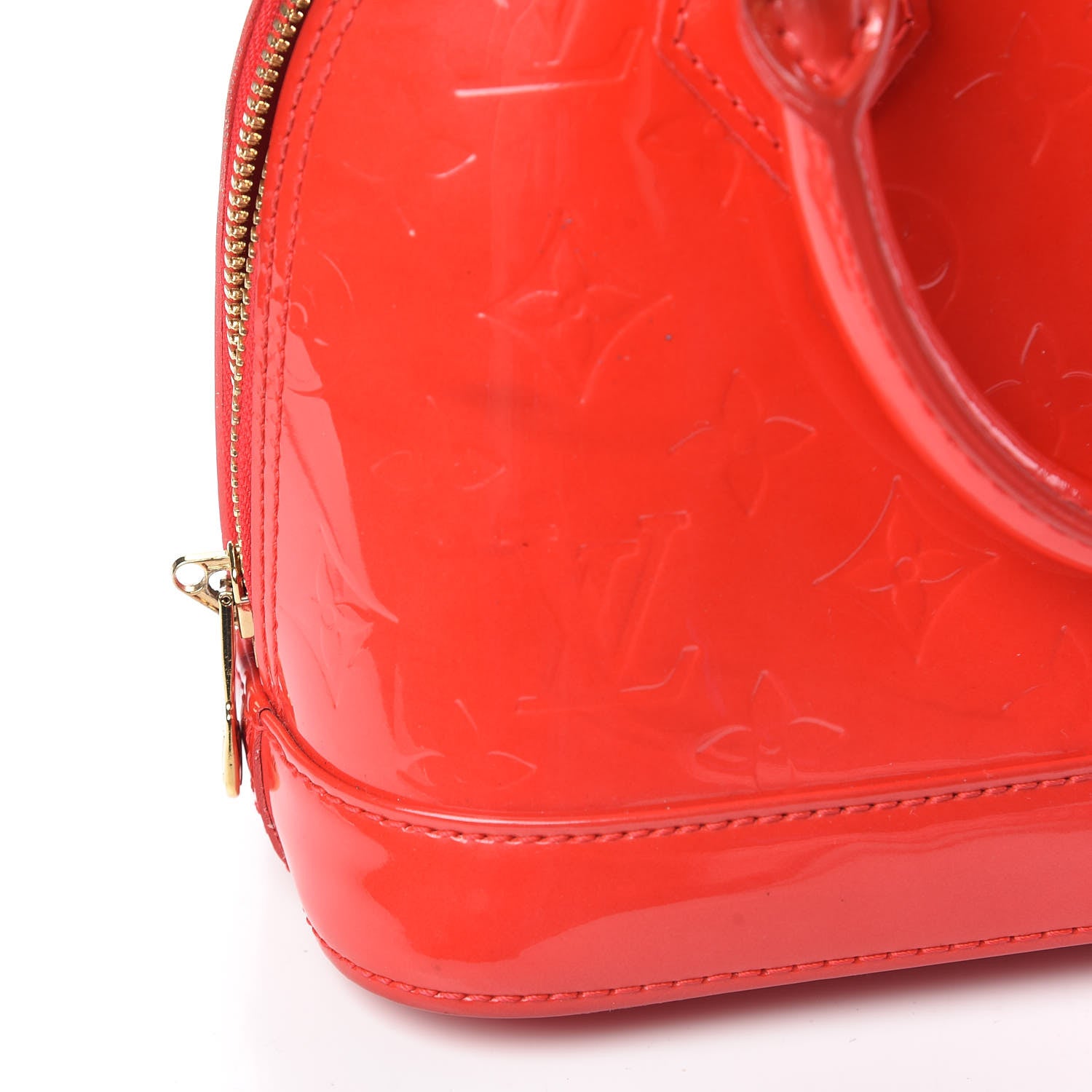 Louis Vuitton Vernis Alma BB Rouge Grenadine 13 of 13