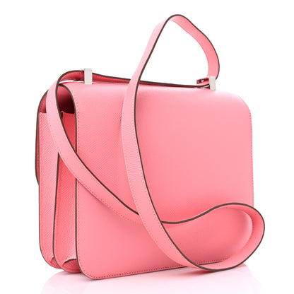 Hermes Epsom Constance 24 Rose Confetti 3 of 10