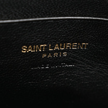 Saint Laurent Calfskin Matelasse Monogram Mini Lou Camera Bag Crema Soft 6 of 14