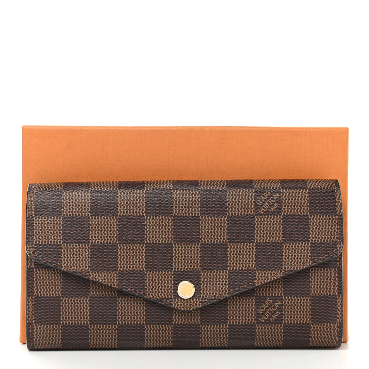 Louis Vuitton Damier Ebene Sarah Wallet NM 7 of 7