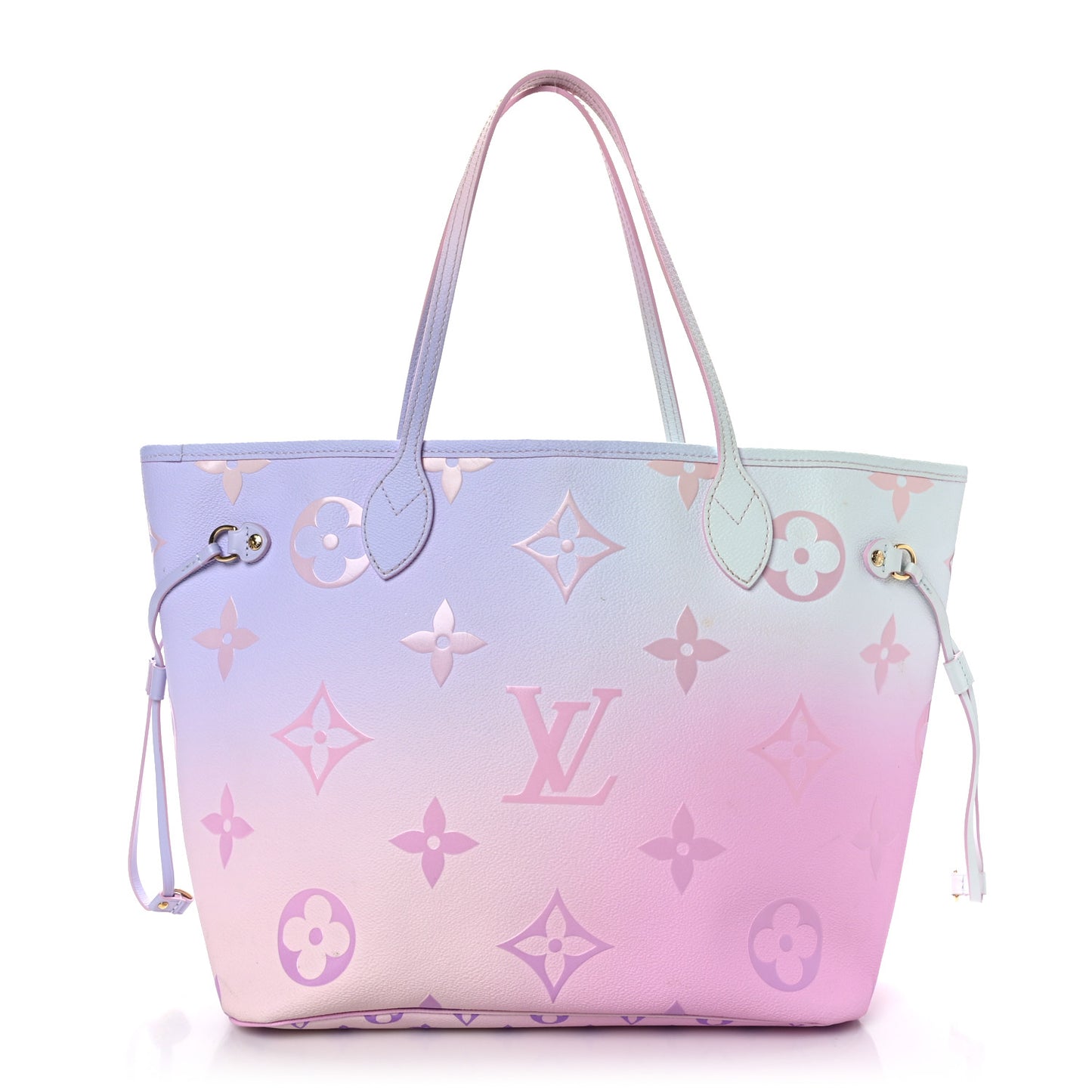 Monogram Giant Spring In The City Neverfull MM Sunrise Pastel