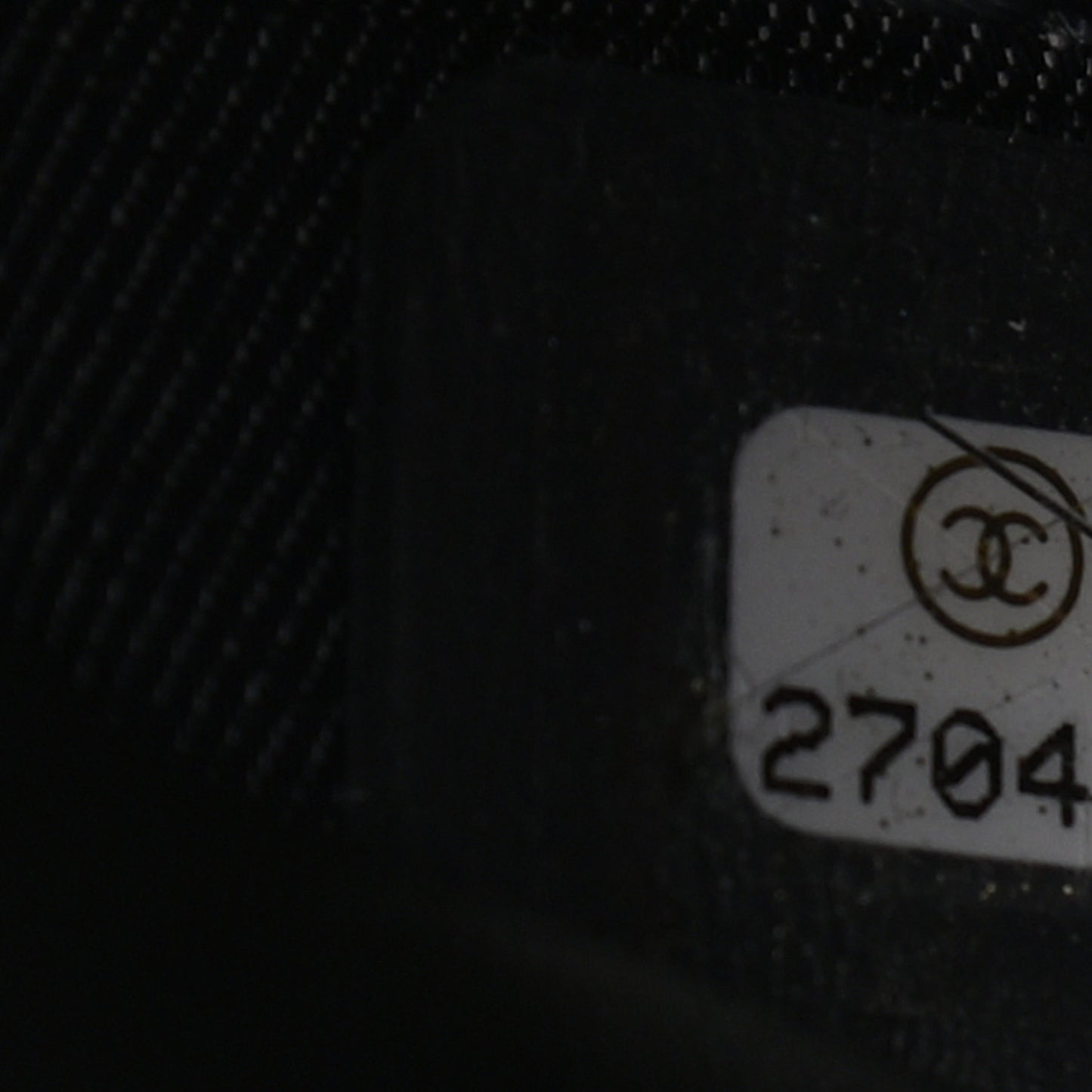 Crumpled Calfskin Cotton Small En Vogue Round Bag Black