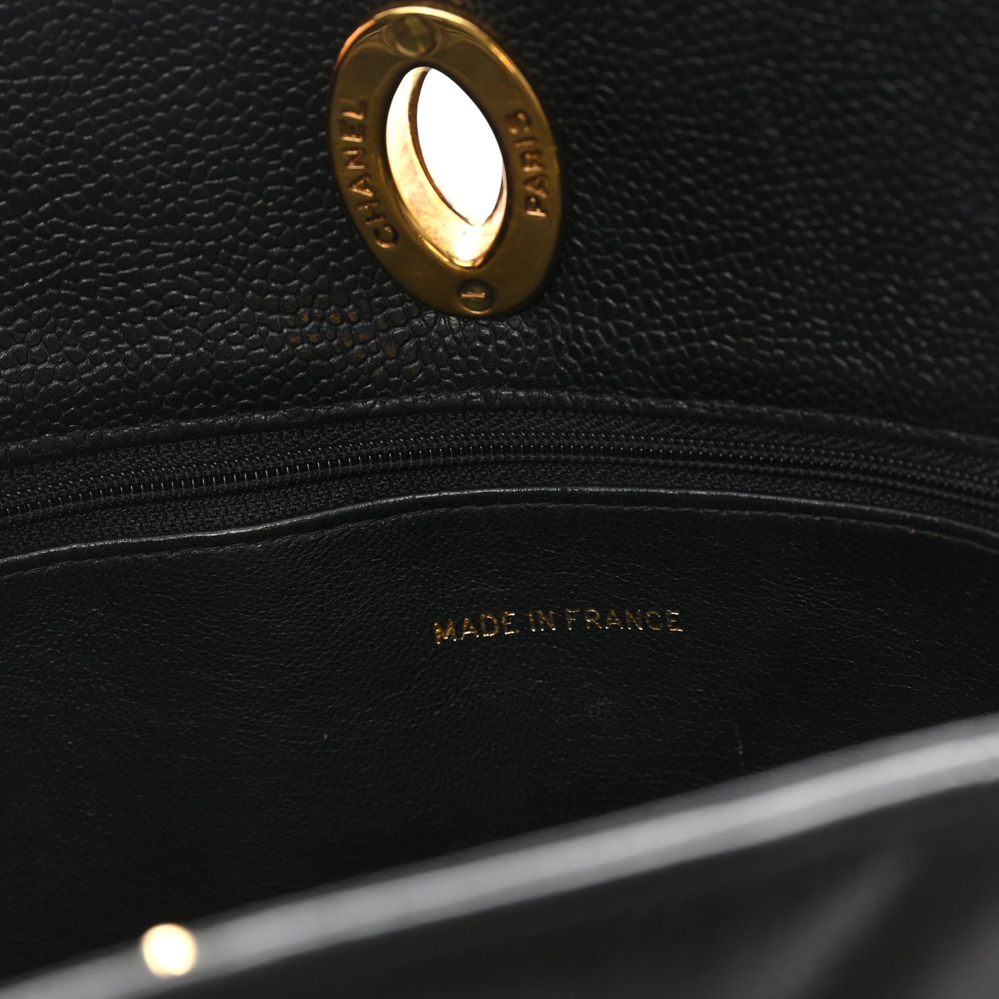 Caviar Shopper Tote Black