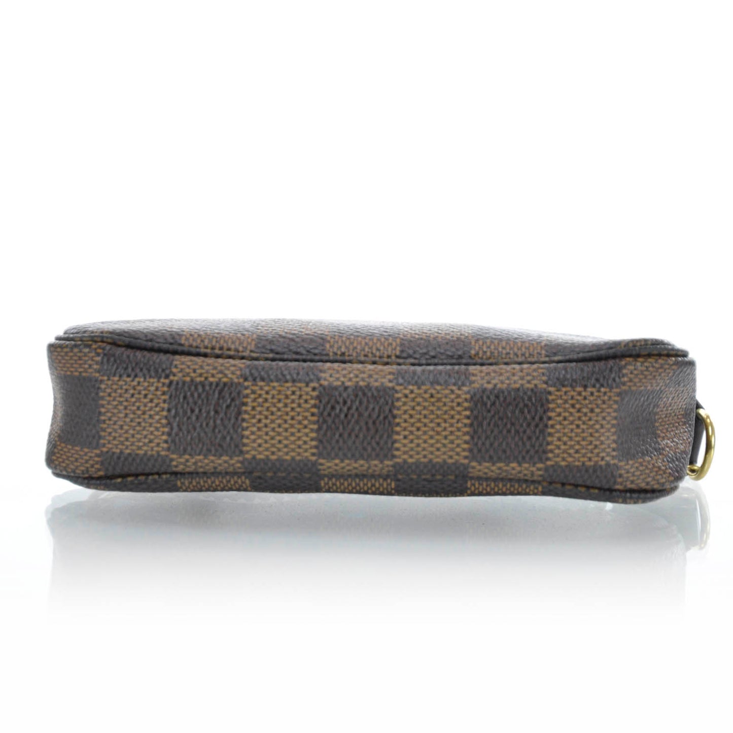 Damier Ebene Complice Trunks and Bags Mini Pochette Accessories Red