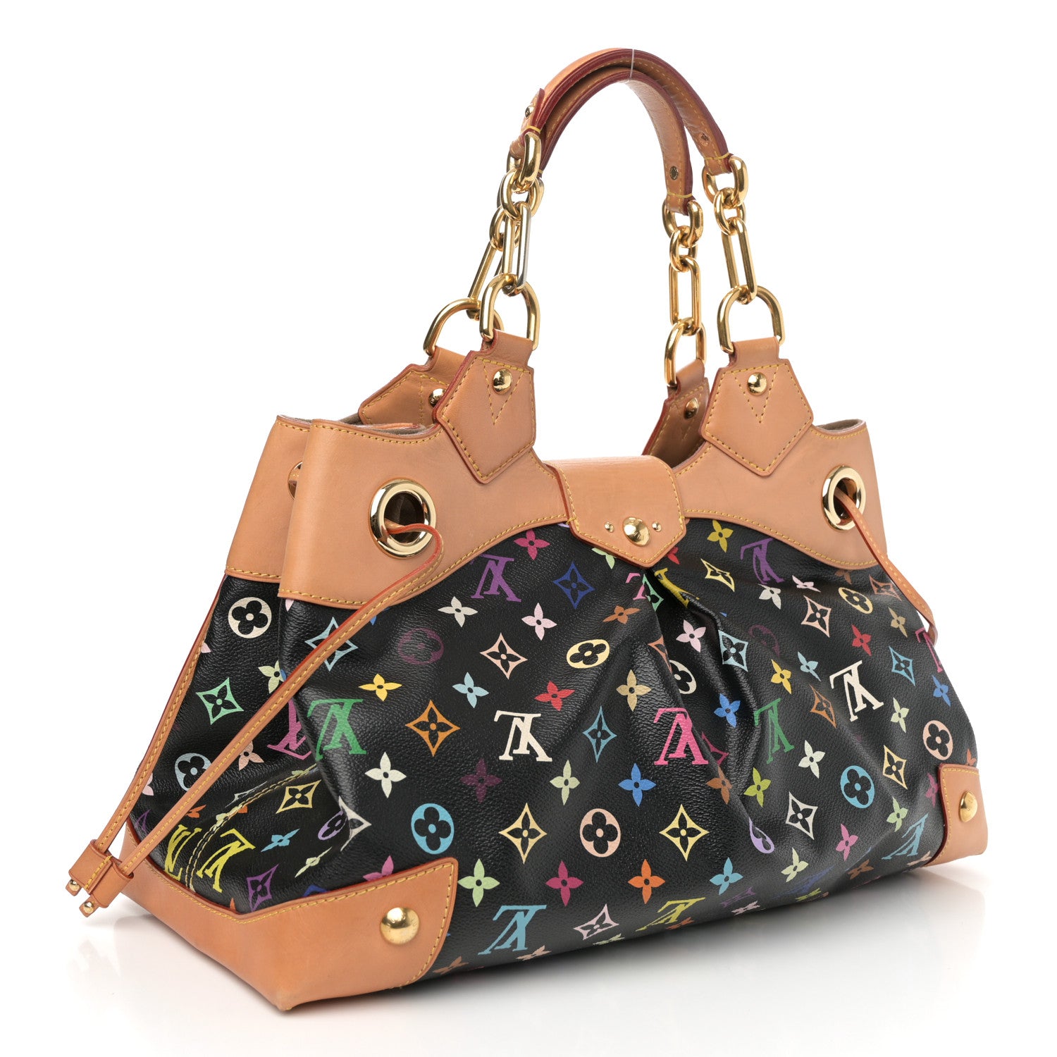 Louis Vuitton Monogram Multicolor Ursula Black 3 of 12