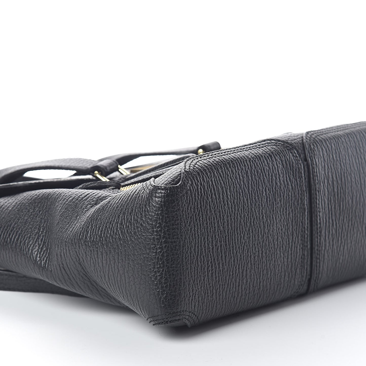 3.1 Textured Calfskin Medium Pashli Satchel Black