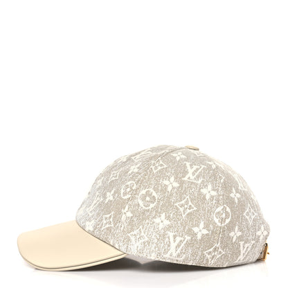 Louis Vuitton Monogram Jacquard Cap M Beige 3 of 7