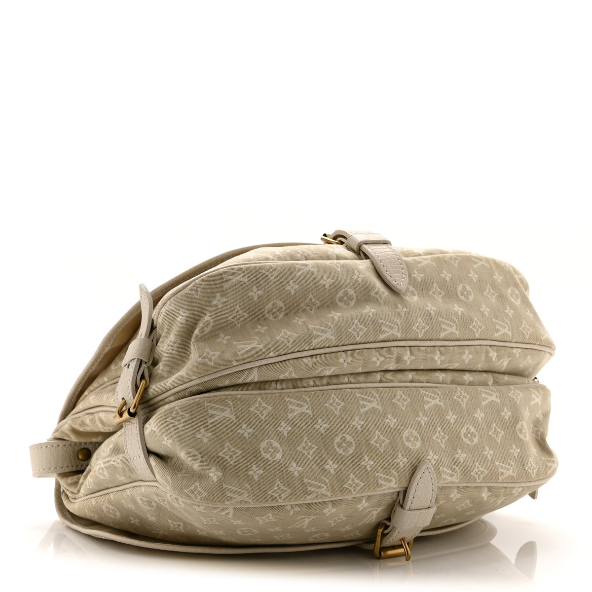 Louis Vuitton Monogram Mini Lin Saumur Dune 4 of 11