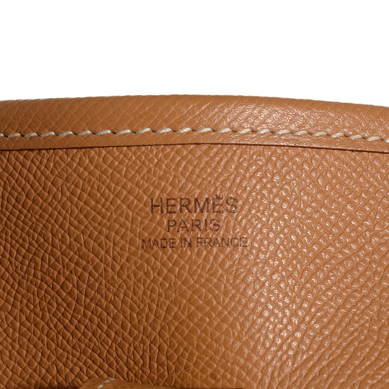 Hermes Epsom Evelyne II PM Tabac Camel 17 of 32