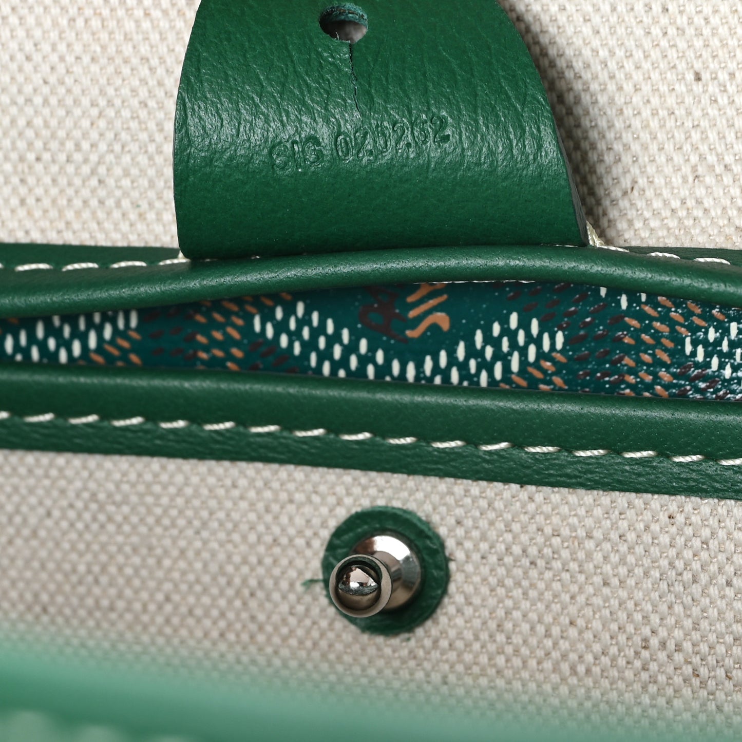 Goyardine Artois MM Green