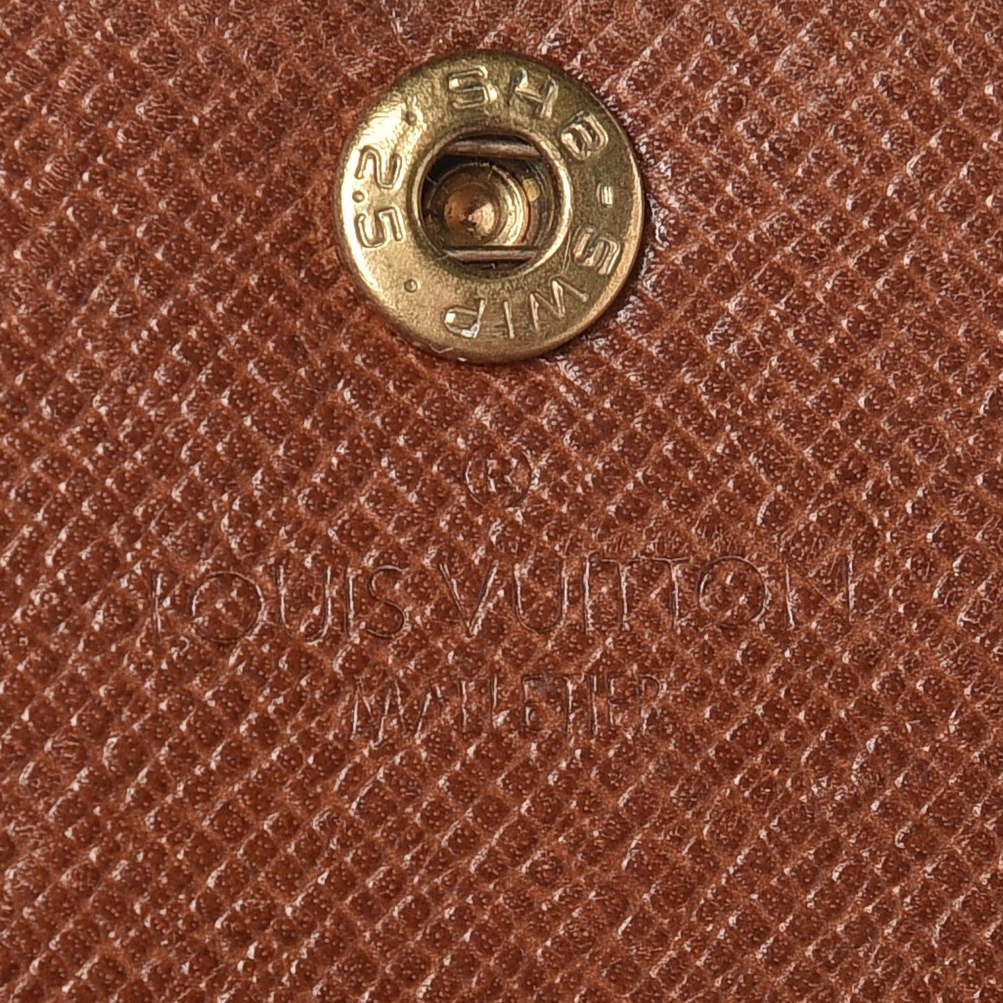 Monogram Business Card Holder
