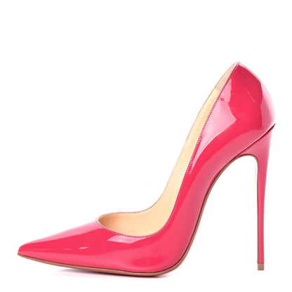 Christian Louboutin Patent So Kate 120 Pumps 39.5 Rose 1 of 12