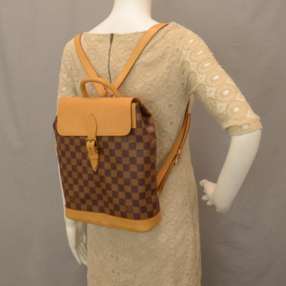 Louis Vuitton Damier Ebene Centenaire Soho Backpack 2 of 8