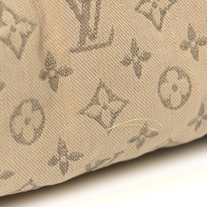 Louis Vuitton Monogram Denim Speedy Round GM Blue 11 of 12