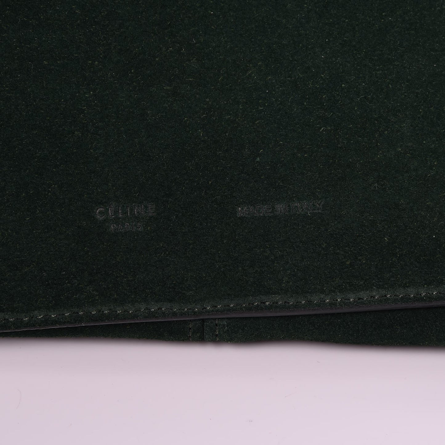Suede Medium Gourmette Emerald