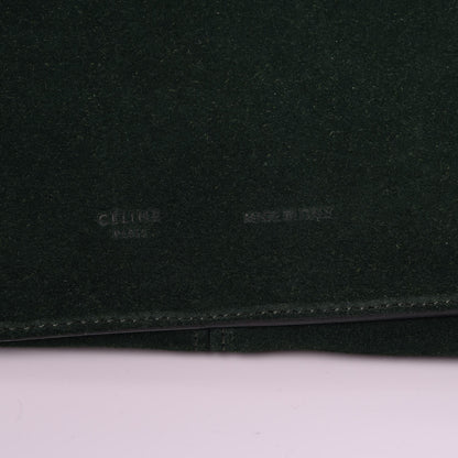 Celine Suede Medium Gourmette Emerald 6 of 6