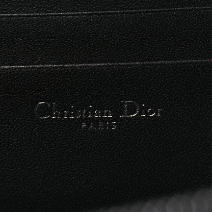 Christian Dior Calfskin Macrocannage Caro Box Bag Black 6 of 13