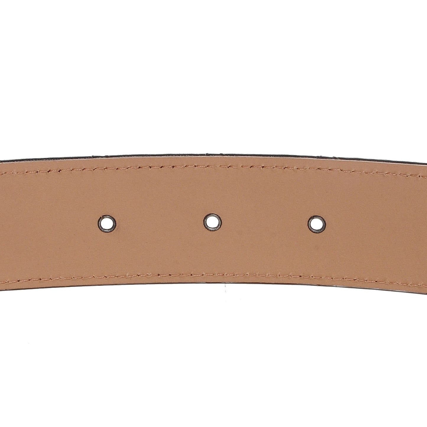 Lambskin Quilted CC Belt 85 34 Dark Grey